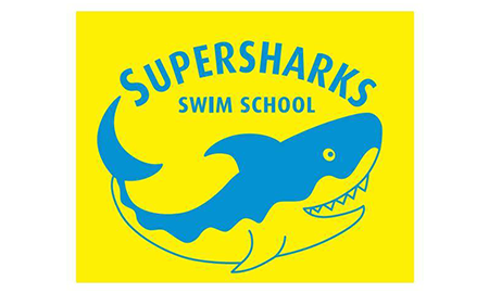 Supersharks Swim School Logo