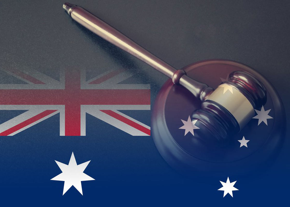 Australian Flag Gavel